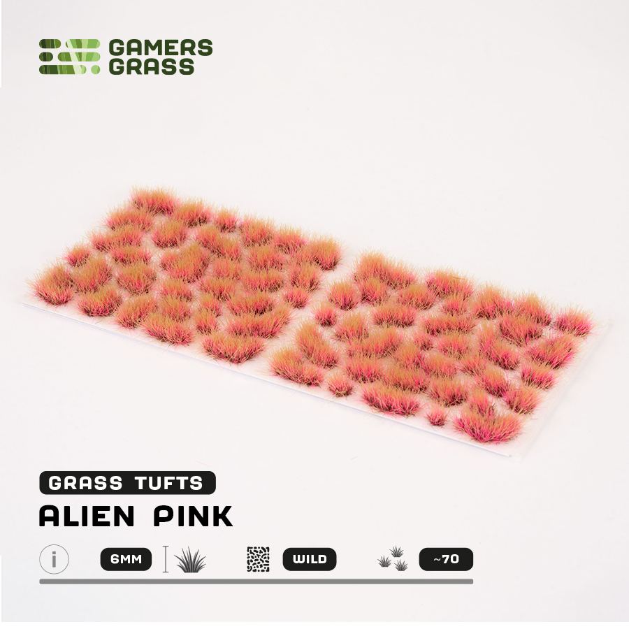 Gamers Grass Alien Pink (6mm) - Wild