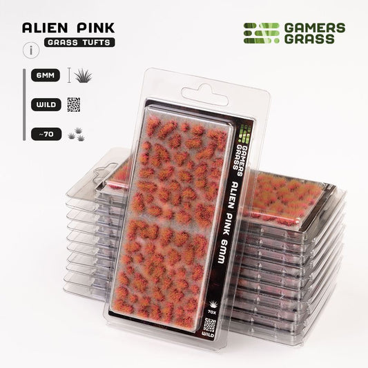 Gamers Grass Alien Pink (6mm) - Wild