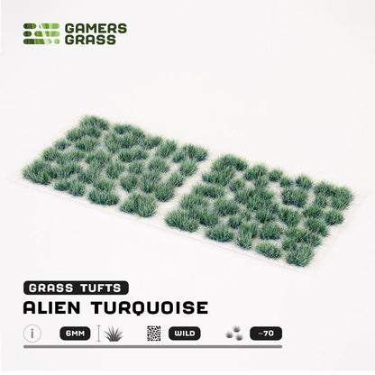 Gamers Grass Alien Turquoise (6mm) - Wild