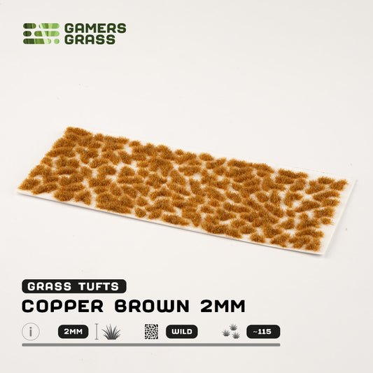 Gamers Grass Copper Brown (2mm)