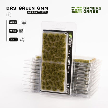 Gamers Grass Dry Green (6mm) - Wild