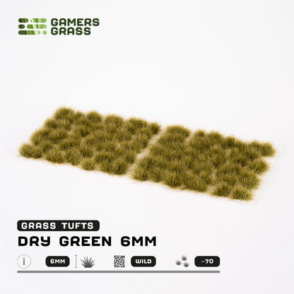 Gamers Grass Dry Green (6mm) - Wild