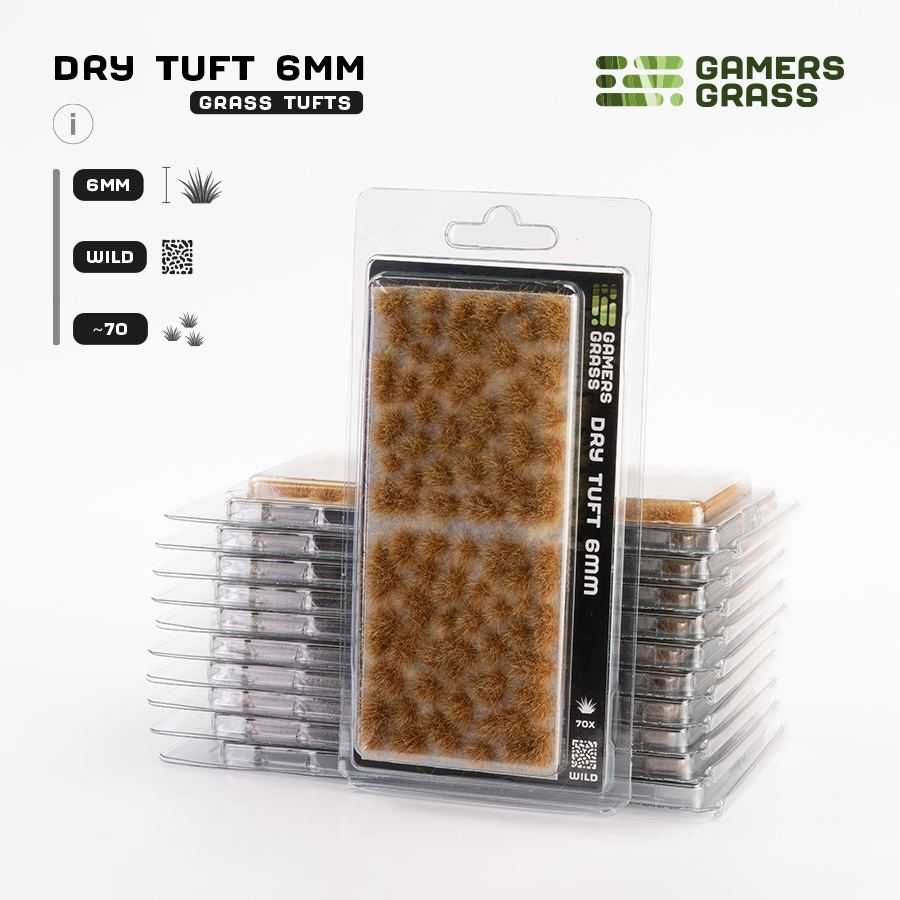 Gamers Grass Dry Tuft (6mm) - Wild