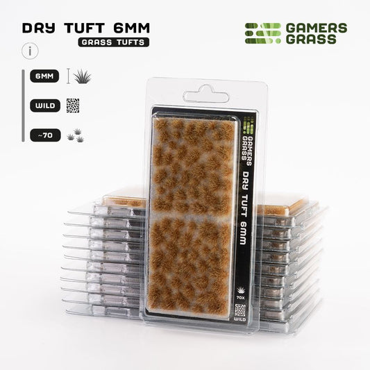 Gamers Grass Dry Tuft (6mm) - Wild