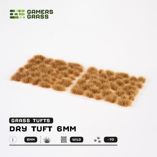 Gamers Grass Dry Tuft (6mm) - Wild