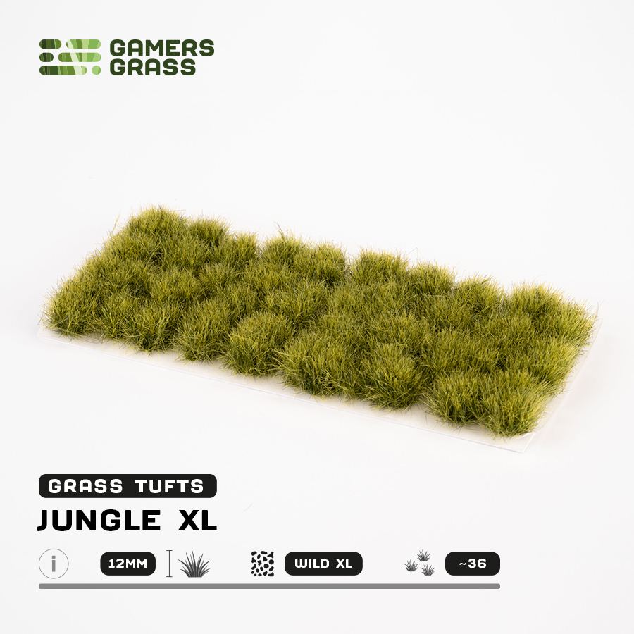 Gamers Grass Jungle XL (12mm) - Wild