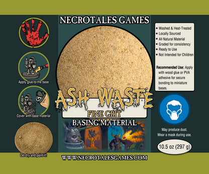 Basing Material - Ash Waste - Fine Grit