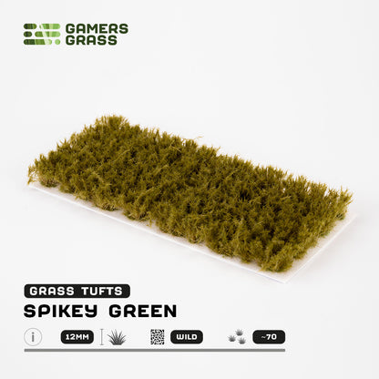 Gamers Grass Spikey Green (12mm) - Wild